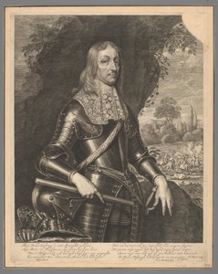 Portret van Willem Frederik, graaf van Nassau-Dietz door Abraham Bloteling