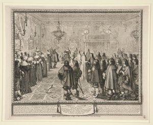 Ceremonie Geobserveerd bij het Huwelijkscontract