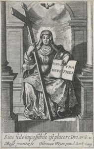 Ecclesia door Abraham Bosse