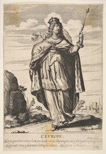Europa door Abraham Bosse