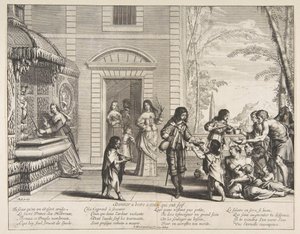 Drink geven aan de dorstigen door Abraham Bosse