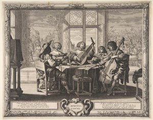 Horen, ca. 1638 door Abraham Bosse