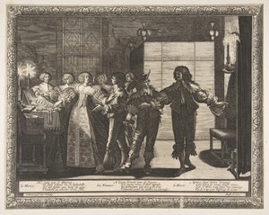 De bruid naar huis gebracht La Mariée reconduite chez elle