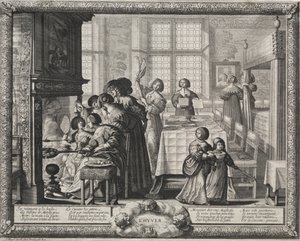 De vier seizoenen: Winter, 1635