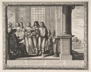 De Verloren Zoon Verandert Kleren door Abraham Bosse