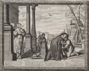 De Verloren Zoon: De Terugkeer van de Verloren Zoon door Abraham Bosse