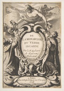 Titelpagina: De la Monarchie du Verbe incarné door Abraham Bosse