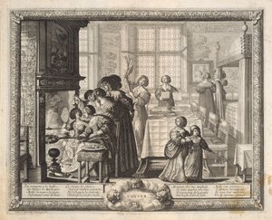 Winter door Abraham Bosse