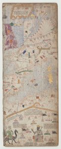 Catalaanse Atlas, Blad 6, 1375