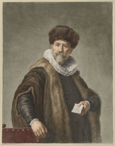 Portret van Nicolaas Ruts door Abraham Delfos