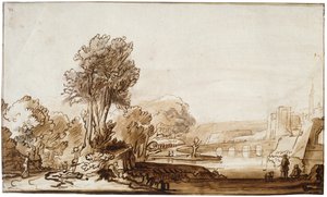 Een deur naar het kasteel, 17e eeuw