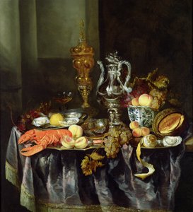 Stilleven met Fruit en Schelpdieren