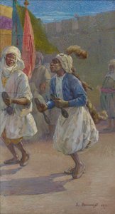 Abraham Hermanjat, Fragment van La danse black door Abraham Hermanjat