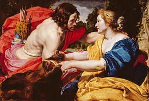 Terugkeer van de jacht of, Meleager en Atalanta