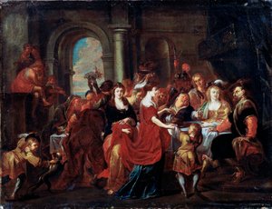 Het Feest van Herodes door Abraham Jansz van Diepenbeeck