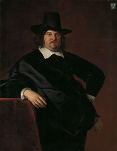 Abraham de Visscher door Abraham Lambertsz van den Tempel