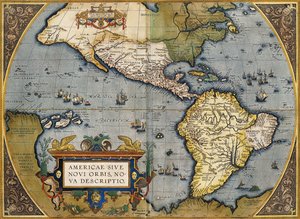 Een Kaart van Amerika, 1612