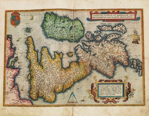 Angliae, Scotiae, et Hiberniae, sive Britannicar: Beschrijving van de eilanden van Engeland, Schotland en Ierland