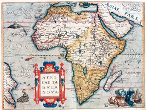 Beschrijving van het Afrikaanse continent