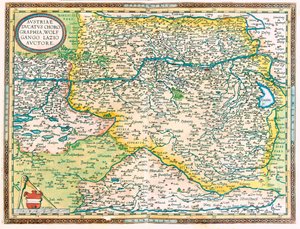 Oost-Oostenrijk door Abraham Ortelius