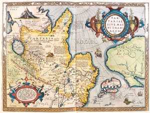 Noordoost-Rusland door Abraham Ortelius