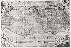 Typus Orbis Terrarum, wereldkaart, 1577