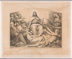 Christus consolator door Abraham Pieter Felix