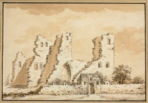 Kasteel Altena, bij Delft, gesloopt in 1572