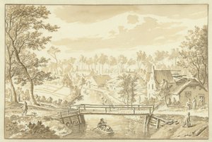 Gezicht in Abstede
