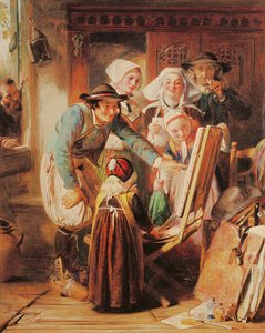 Kunstcritici in Bretagne, 1860