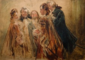 Gesprekstuk, 1845-1850
