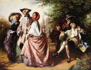 De vos en de druiven door Abraham Solomon