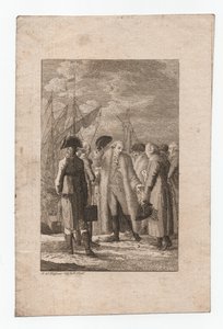 Het afscheid door Abraham Wolfgang Küffner