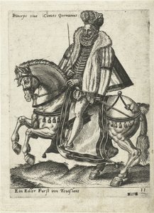 Duitse heerser te paard
