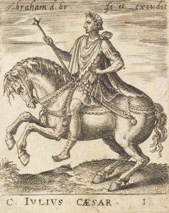 C. Julius Caesar uit Twaalf Caesars te paard, ca. 1565-1587