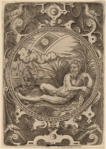 Cebren (De Riviergod) door Abraham de Bruyn