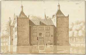 Huis Ilpenstein, Ilpendam, van achteren