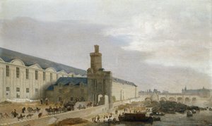 De Grote Galerij in het Louvre, c. 1640 door Abraham de Verwer