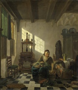 De huisvrouw door Abraham van Strij (I)