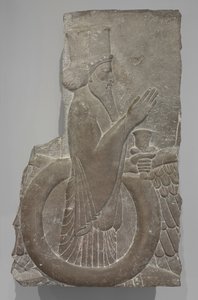 Ahuramazda in de Gevleugelde Schijf, Persepolis, 486-460 v.Chr.