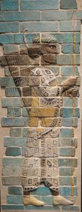 Perzische boogschutter Achaemenidische Rijk, 510 v.Chr. door Achaemenid