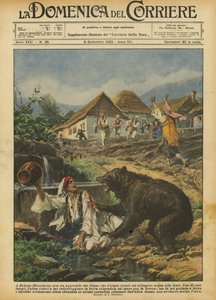 In Bokain (Bosnië) heeft een beer twee vrouwen aangevallen die water gingen halen bij de bron
