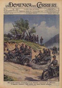 Bij de grote manoeuvres