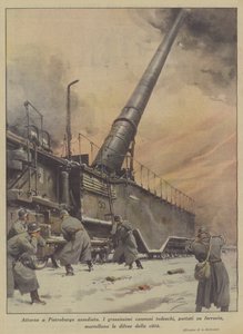 Rond het belegerde Petersburg door Achille Beltrame