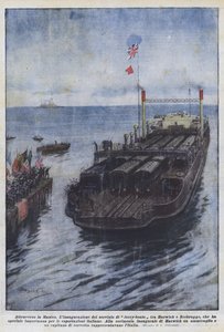 Over het Kanaal door Achille Beltrame