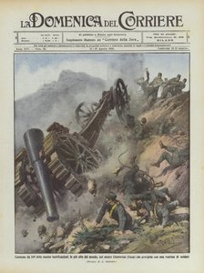 149 kanon van onze fortificaties, de hoogste ter wereld, op de berg Chaberton