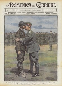 Met de lippen van de Leiders, kust het Vaderland zijn helden