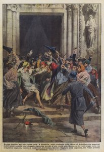 Volksopstanden vanwege een korte rok
