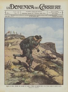 Dapperheidsepisodes, officier die op het slagveld bij Homs een gewonde korporaal oppakt en tussen het vuur ?