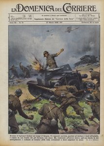 Heldhaftigheid van Italiaanse legioenen op de Spaanse velden